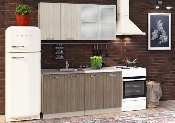 Кухонный гарнитур Катя 1,6 м (Миф)